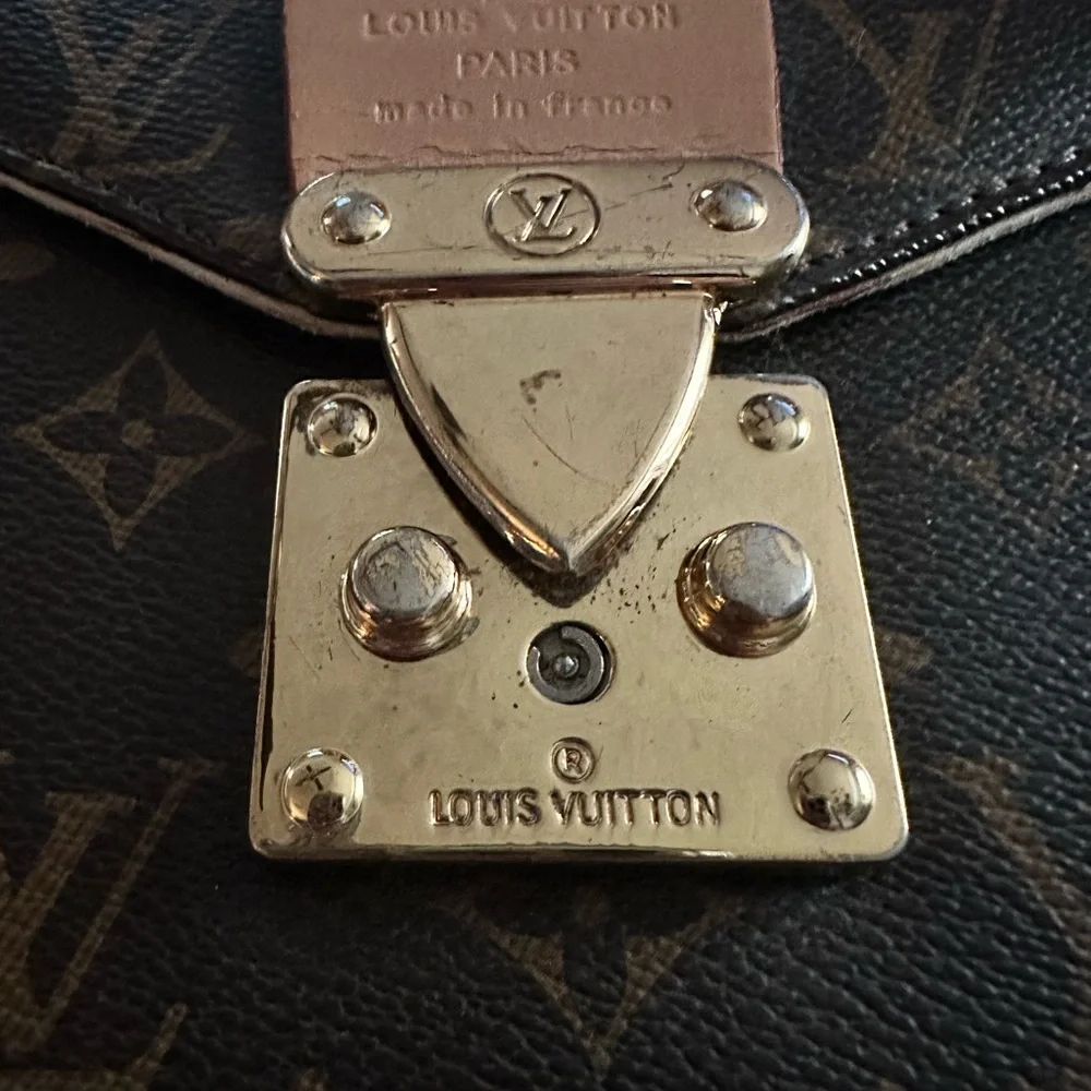 Louis Vuitton Brown Monogram Briefcase with Vachetta Leather